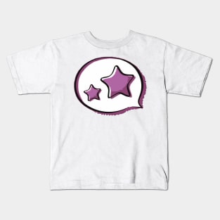 BTS butter star purple Kids T-Shirt